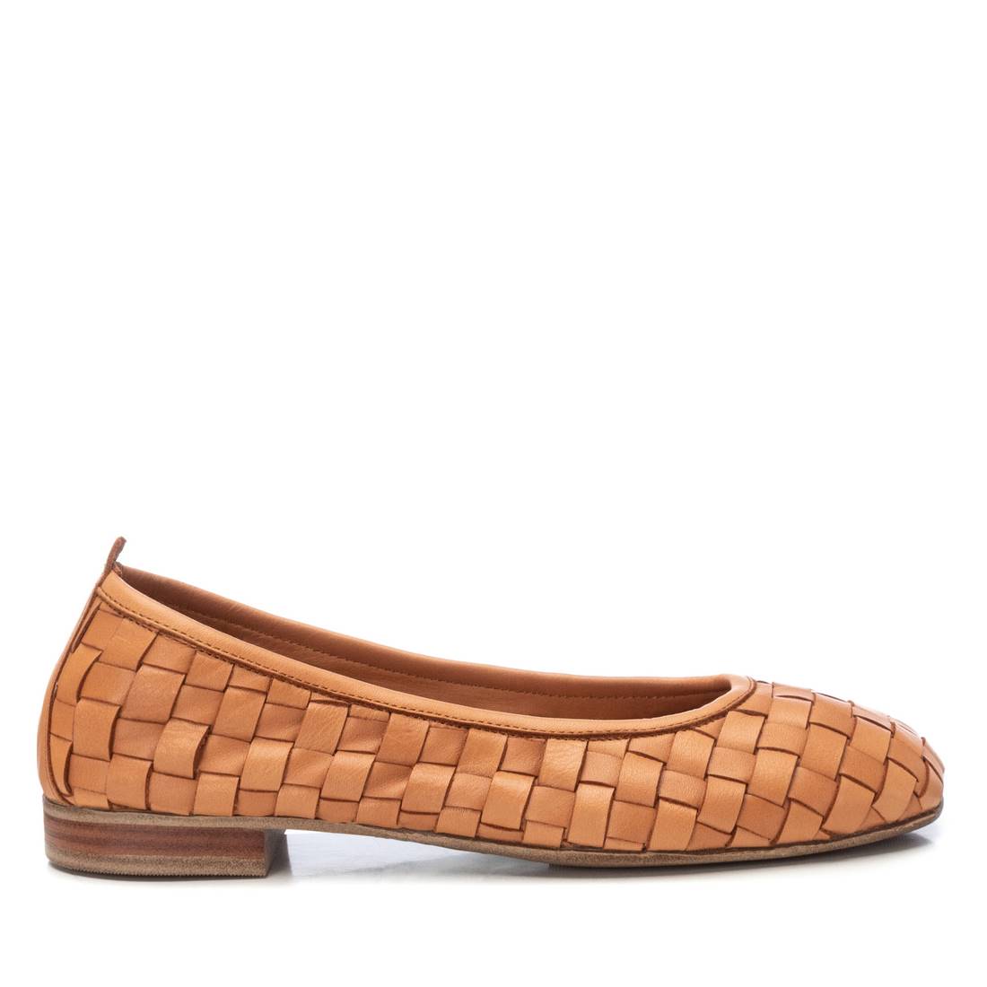 Женские плетеные балетки Carmela Leather Collection от XTI, коричневый
