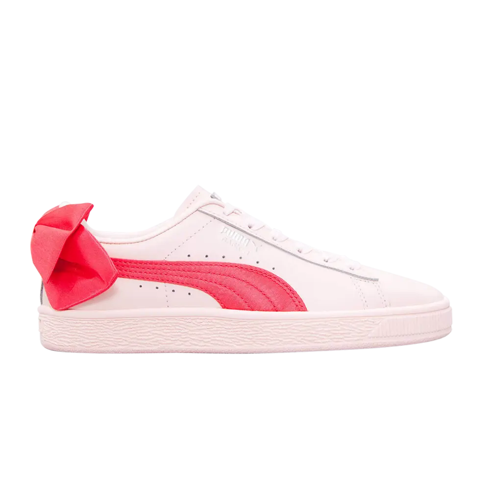 Кроссовки Basket Bow Patent Jr Puma, розовый