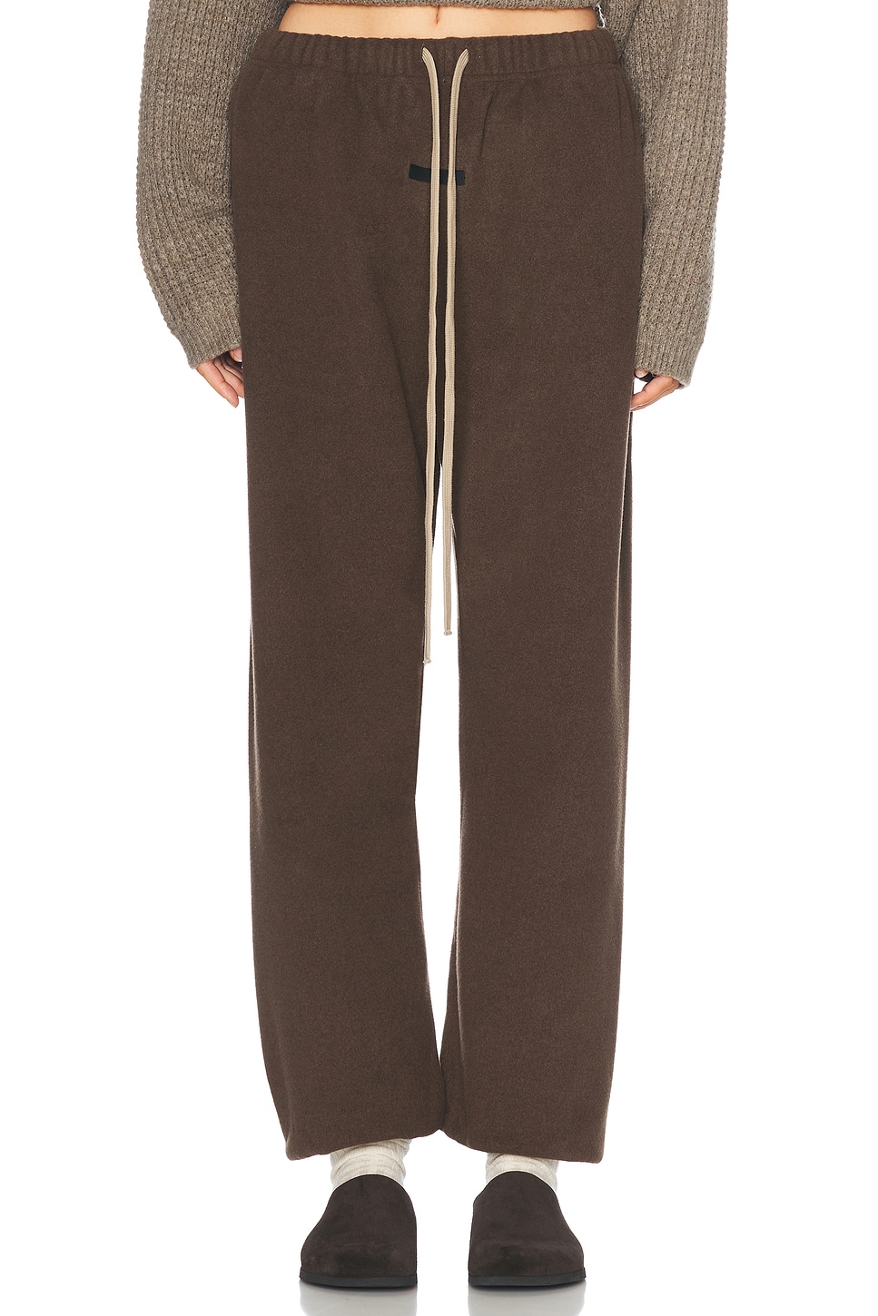 

Брюки-джоггеры с эффектом потертости Fear Of God Essentials, Brown
