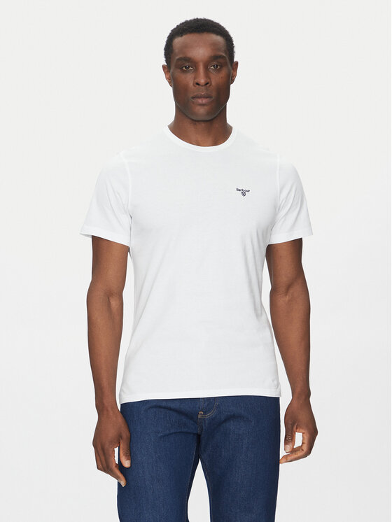 

Футболка приталенного кроя Essential Sports MTS0331WH11 Barbour, белый