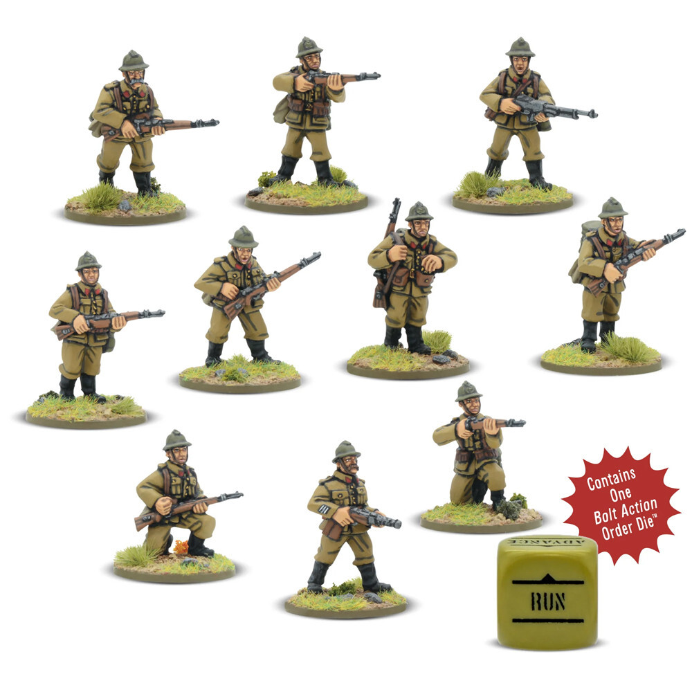 

Миниатюра Warlord Games Bolt Action: Belgian Army Infantry Squad (2024)