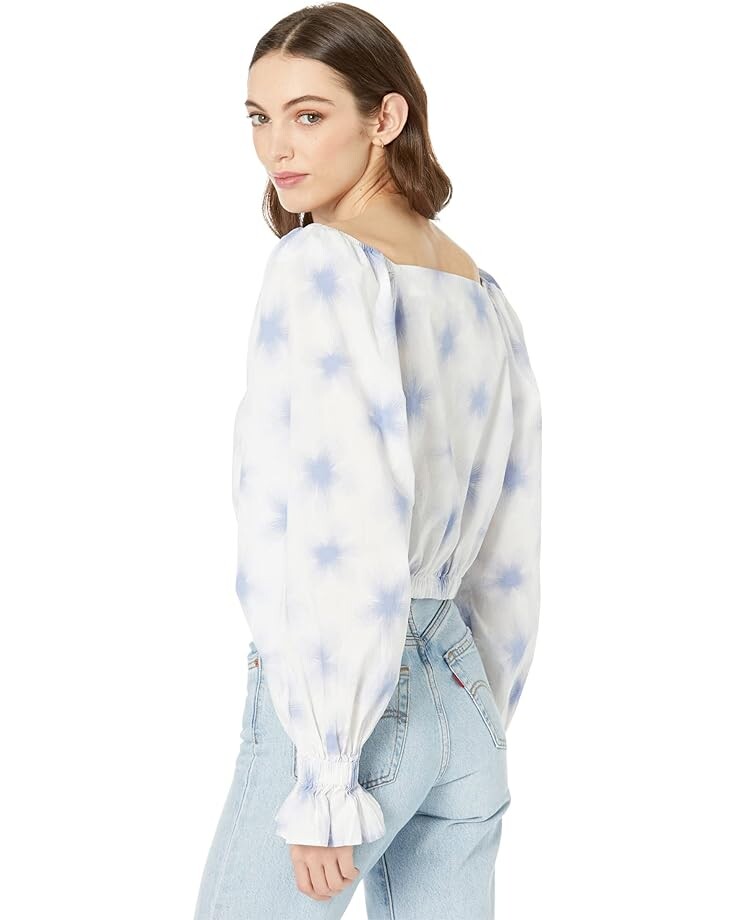 

Блуза Levi's Womens Daphne Scrunchie Blouse, цвет Starburst Cool Dusk