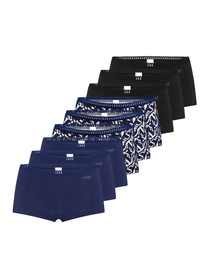 

Sloggi Трусы-слипы GO Crush в черно-синем цвете