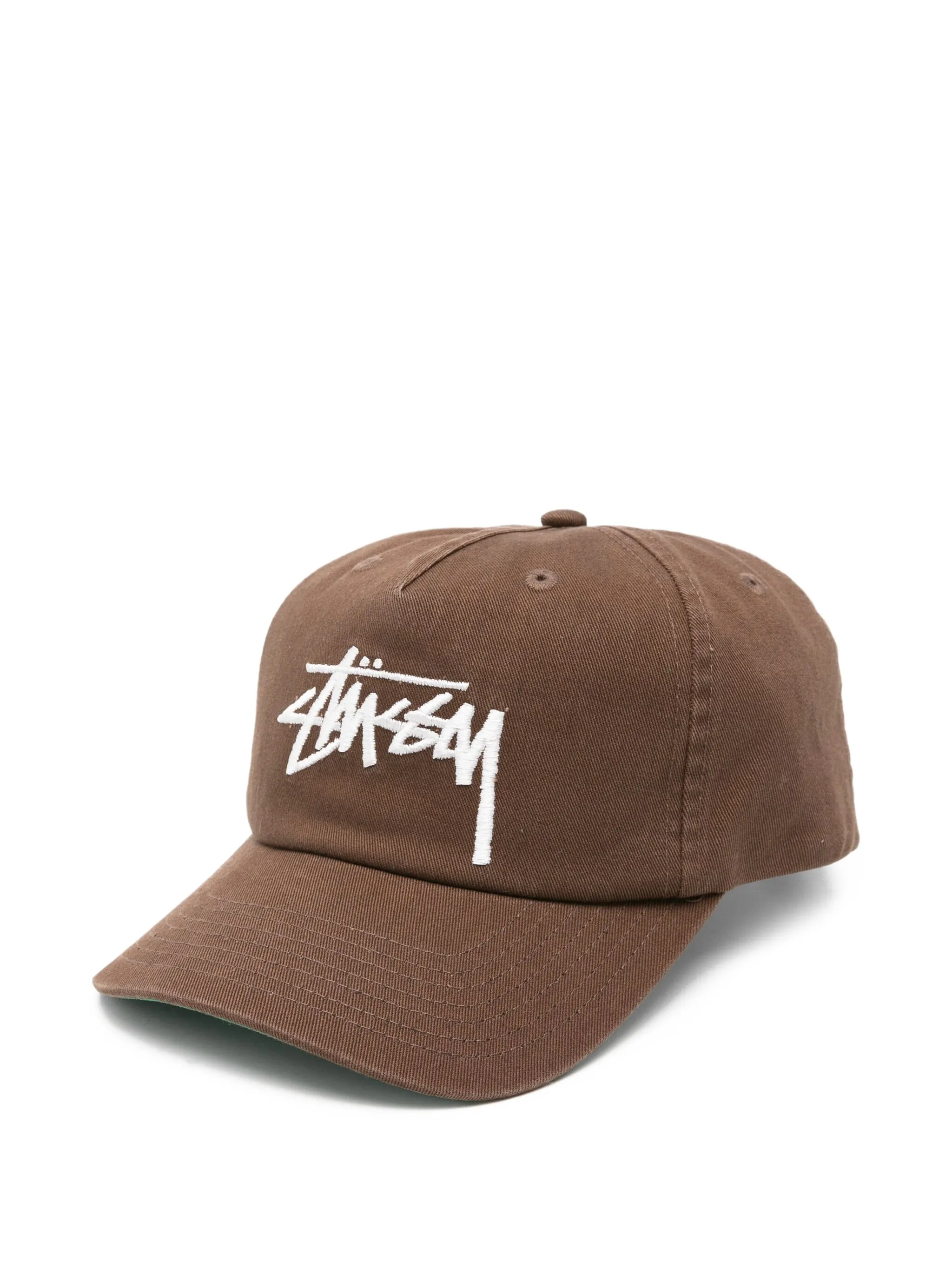 

Бейсболка с вышитым логотипом Stüssy, коричневый