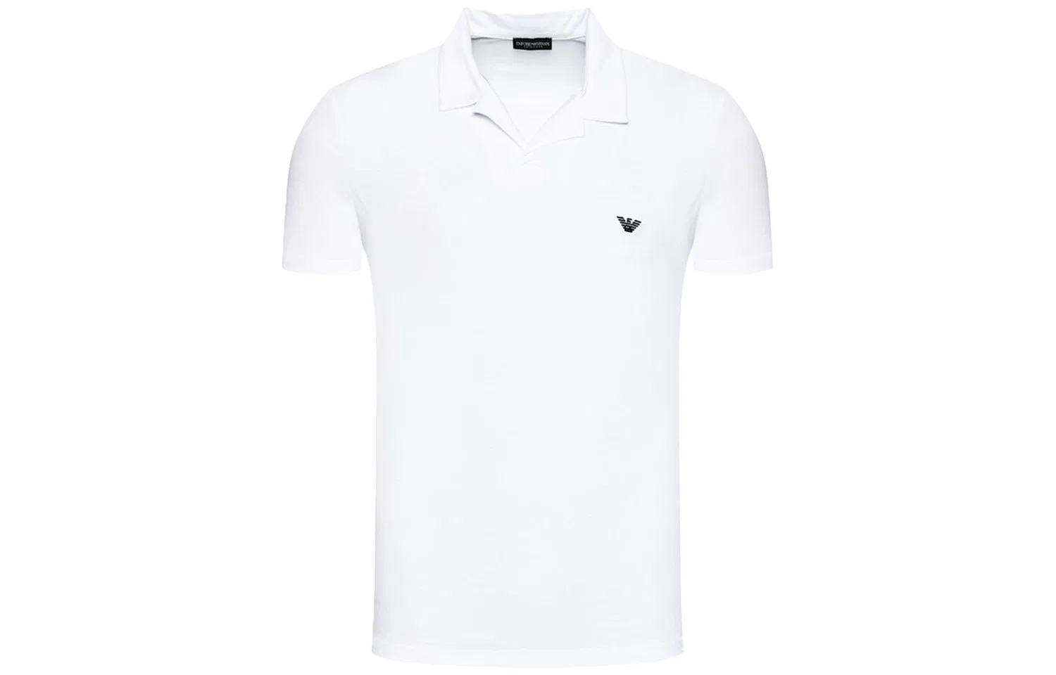 Поло Emporio Armani белое
