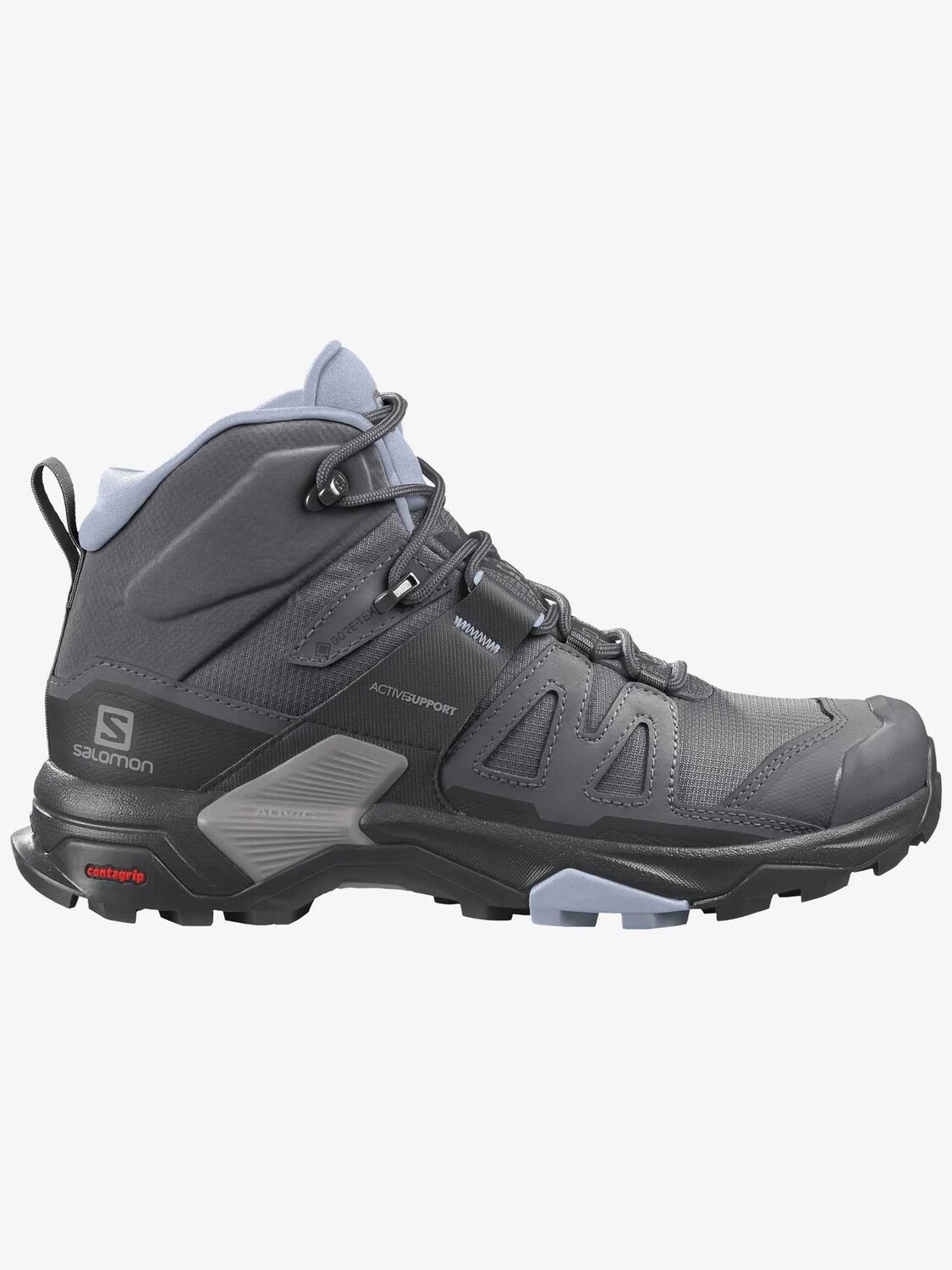 

Походные ботинки Salomon X ULTRA 4 MID GTX W, серый