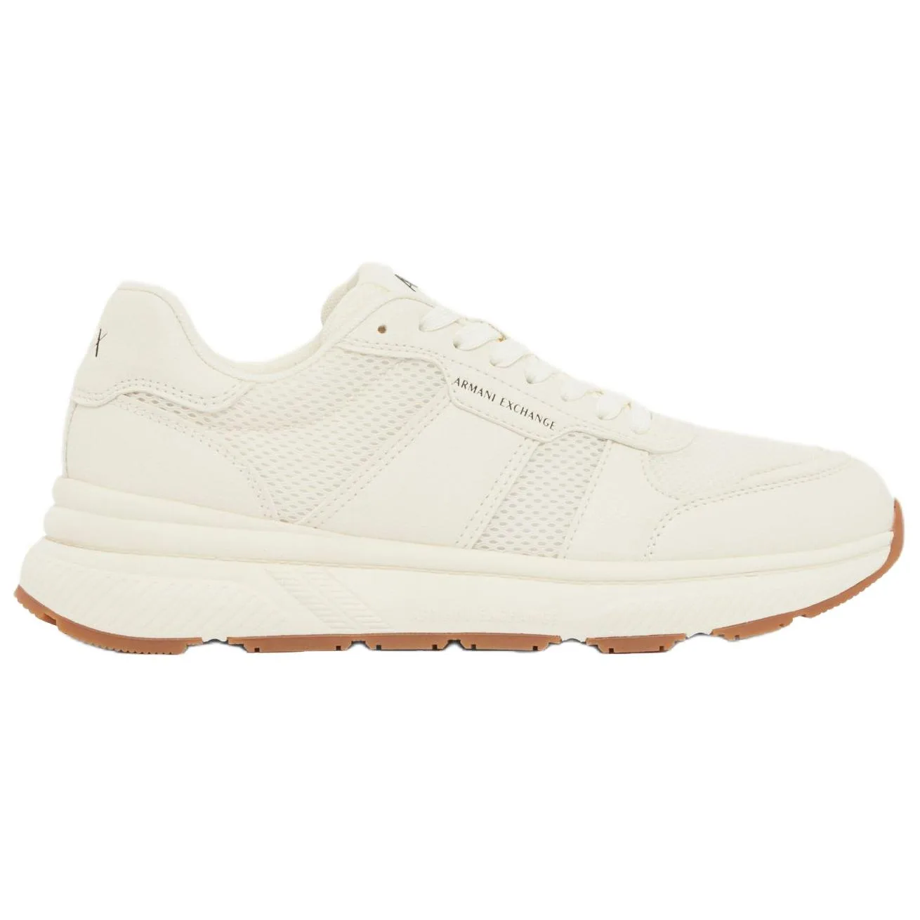 ARMANI EXCHANGE Кроссовки AE Technical Fabric Low top Casual мужские белые — фото 3