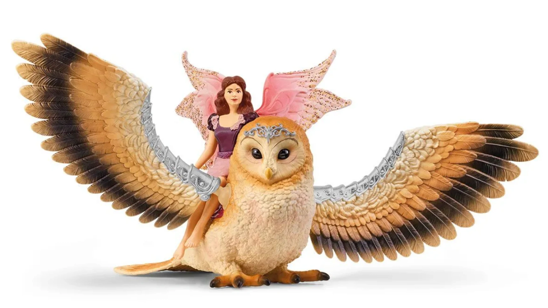 

Schleich Баяла эльф на блестках сова V2