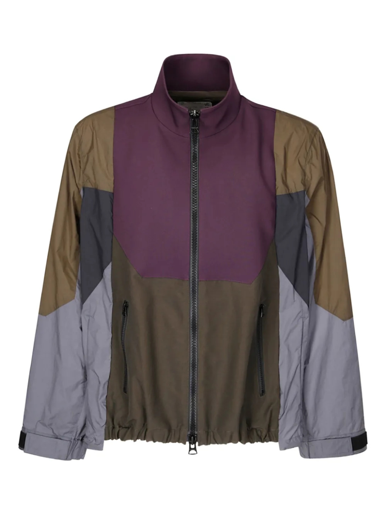 

Легкая куртка в стиле пэчворк sacai, фиолетовый