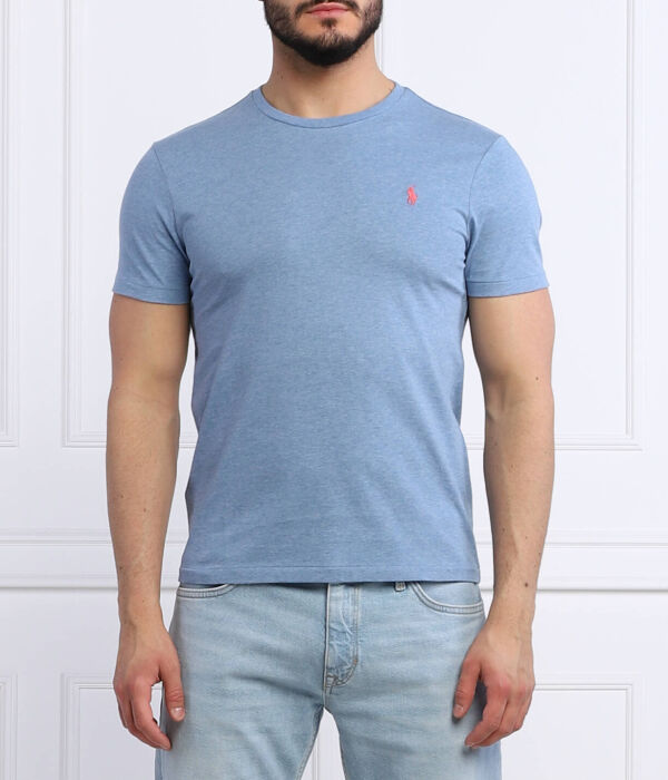 

Футболки Custom slim fit Polo Ralph Lauren, синий