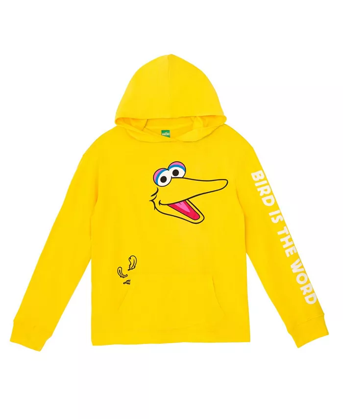 

Детский худи для мальчиков Matching Family Cosplay с капюшоном Sesame Street, желтый