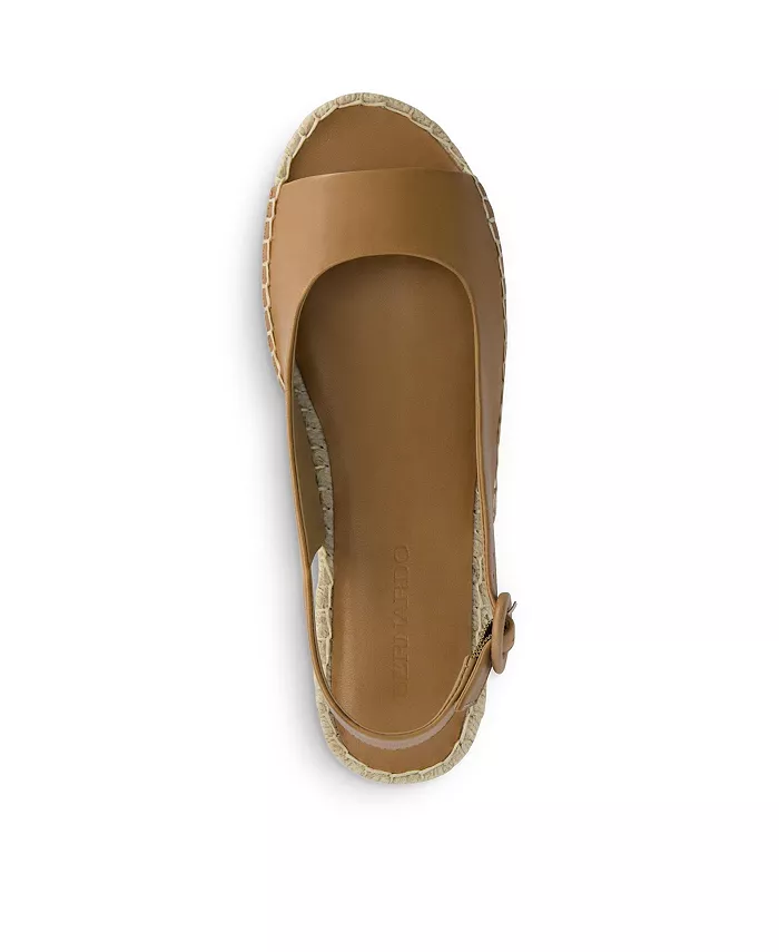 Бернардо Мелайла Эспадрильи на клиновидной подошве Bernardo Footwear, коричневый/бежевый — фото 3