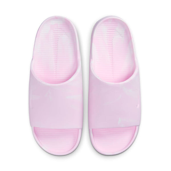 Тапочки calm se slide 'pink foam marbled' Nike, розовый — фото 4