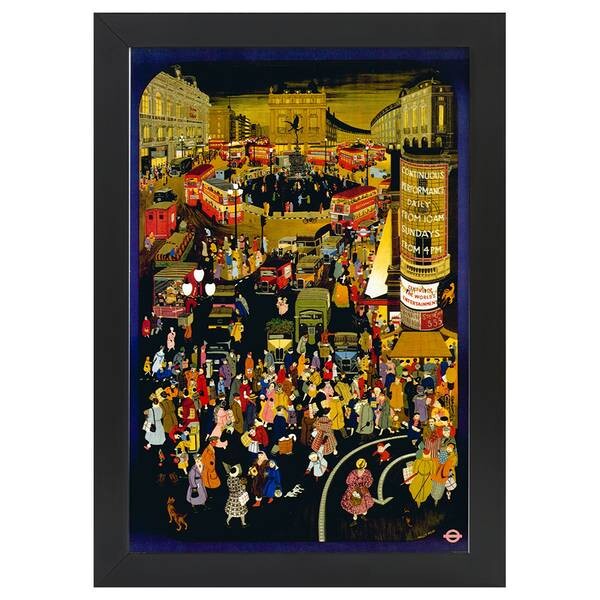 

Рамка для фотографий LegendArte Poster 1950 Winter London, черный
