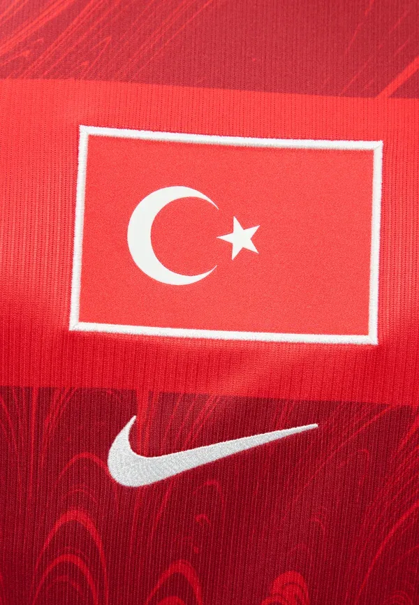 Футболка мужская Nike Performance, модель DF JSY STAD HM NATIONAL TEAM WEAR, цвет спортивный красный/командный красный/белый — фото 4