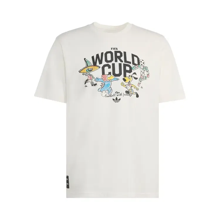 Футболка Adidas FIFA World Cup 26 Group Mascot, белый