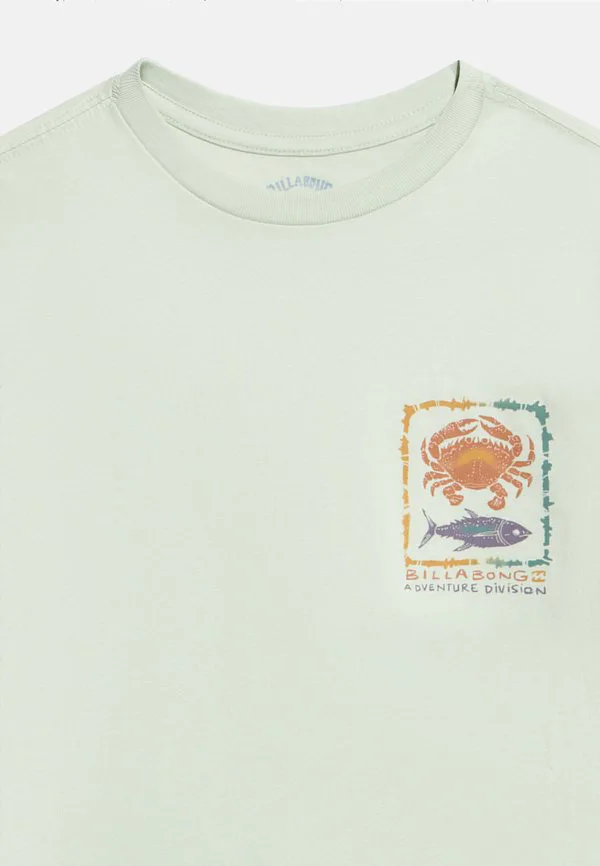 Футболка унисекс с принтом «фауна» Billabong, Pale Aqua — фото 4