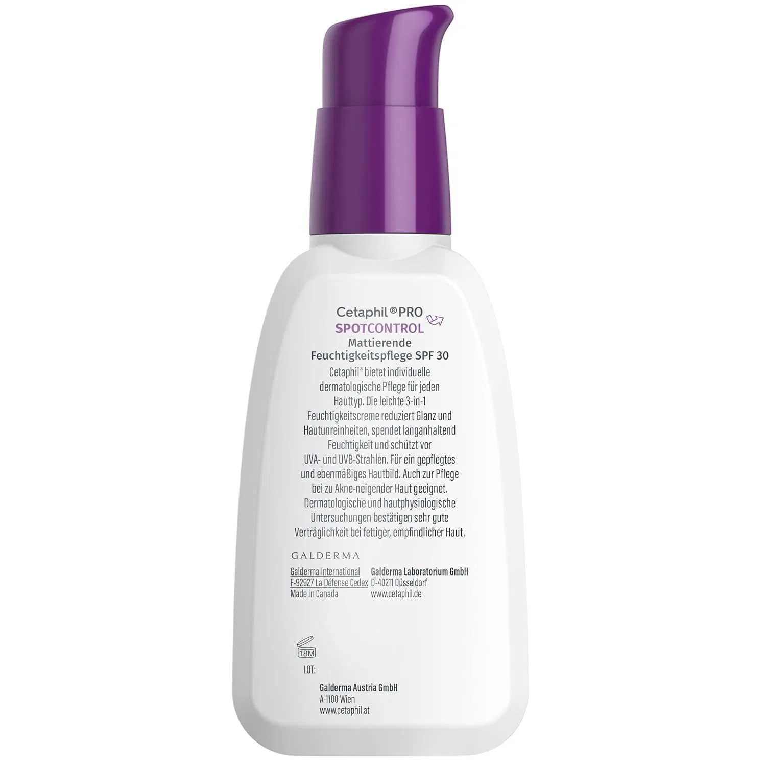 Крем для лица SPF CETAPHIL Матирующий PRO SpotControl — фото 2