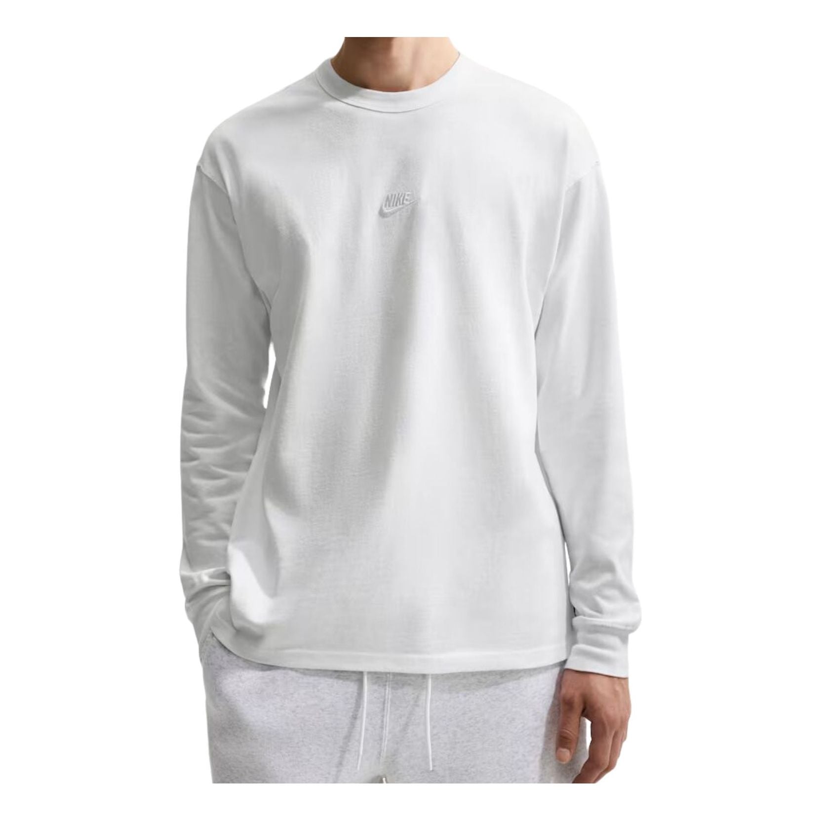 

Футболка с длинными рукавами Nike Sportswear Premium Essentials, белая