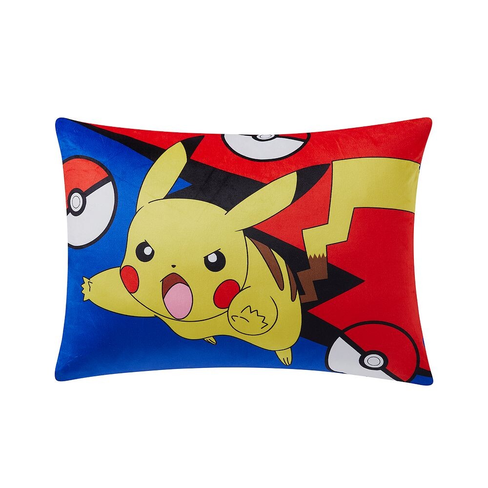 

Двусторонняя подушка для кровати Sweet Home Collection Pokemon Pikachu, цвет Pikachu