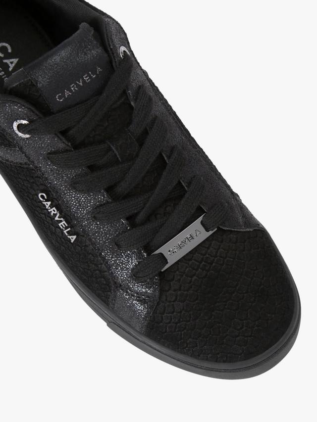 Тренеры Daze на шнурках Carvela, Black — фото 4