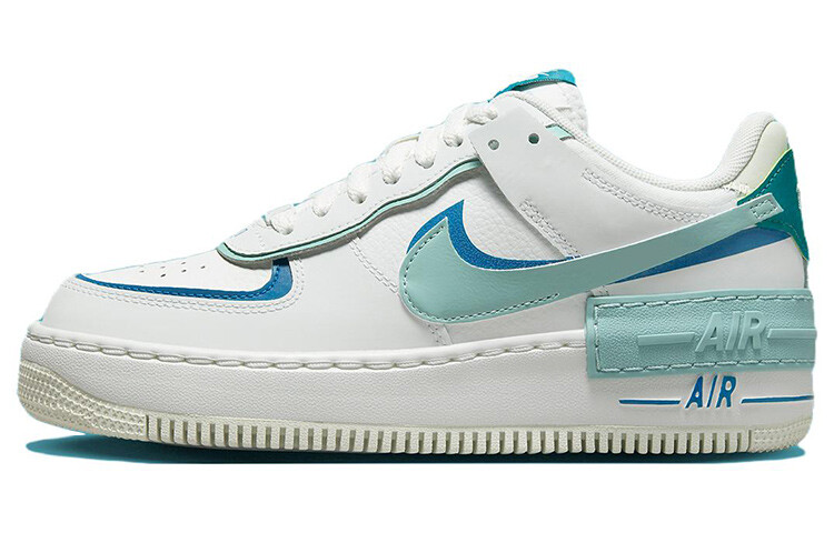 

Кроссовки Nike Air Force 1 Shadow White Industrial Blue Teal Women's