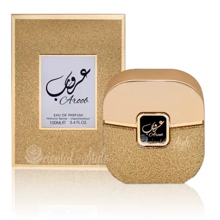 Aroob Edp By Ard Al Zafaraan Цветочный жасмин Ирис Ветивер Мускусный сандал 100 мл, Ard Al Zaafaran — фото 4