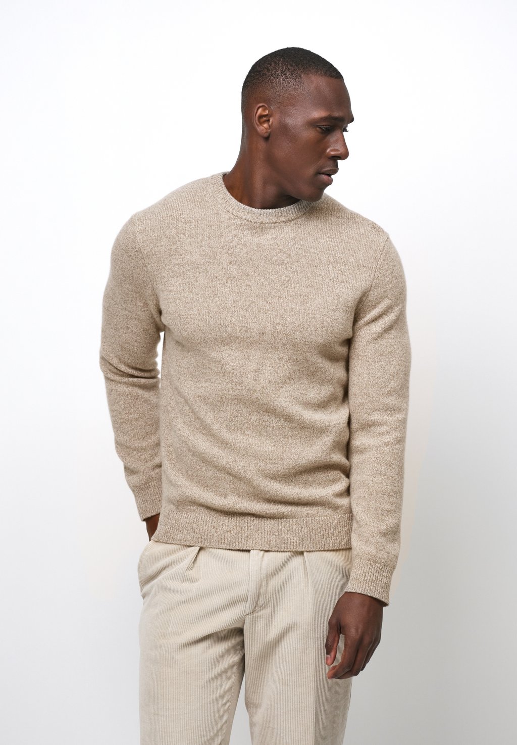 

Джемпер CREW-NECK PROFUOMO, серо-коричневый
