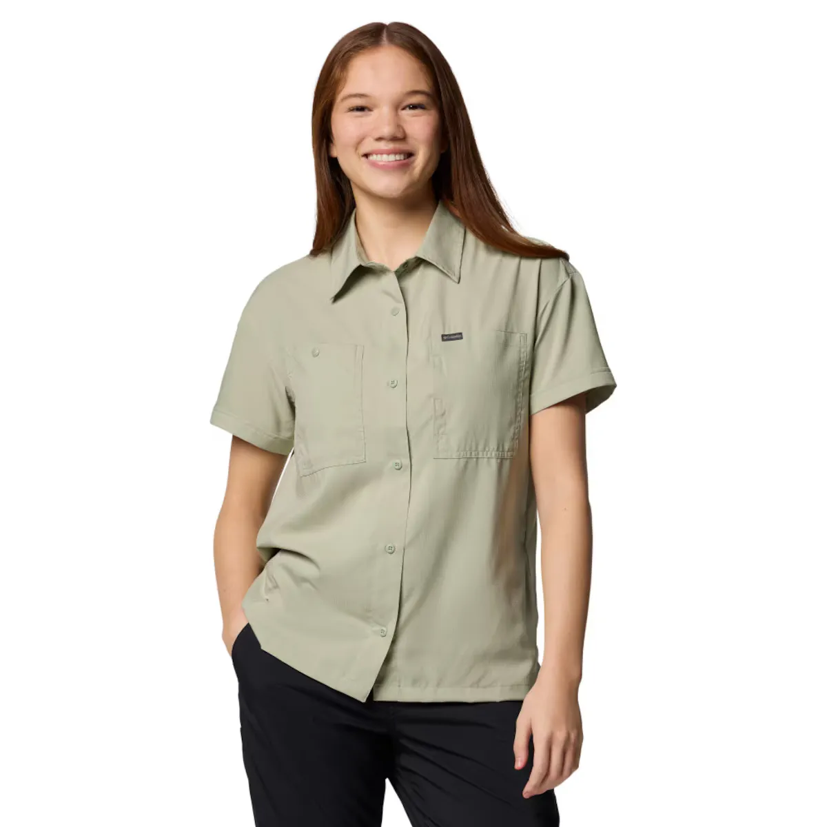 

Женская рубашка Columbia Silver Ridge Utility, светло-зеленый