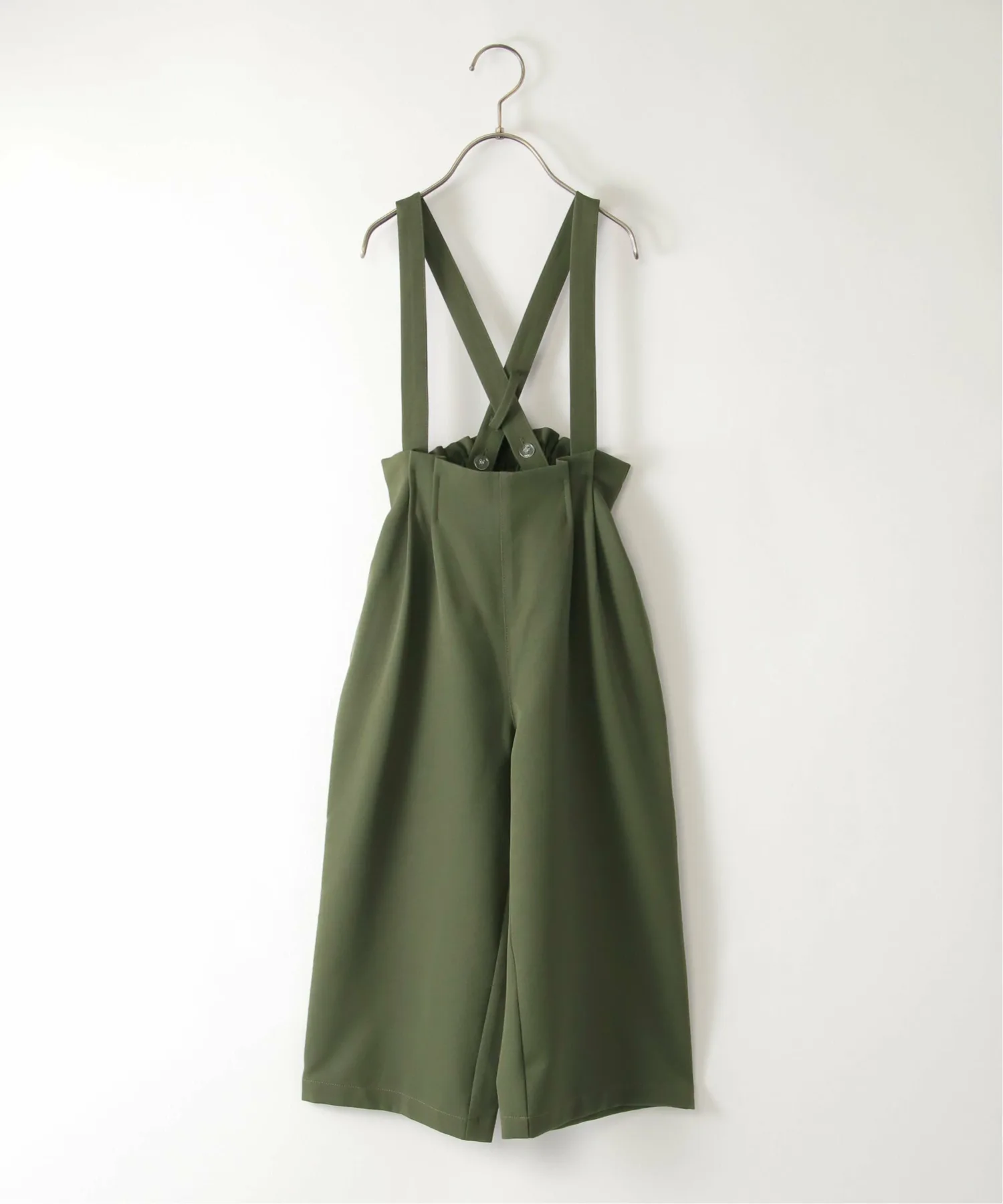 Широкие брюки на подтяжках (120-160 см) Ikka, Dark Olive
