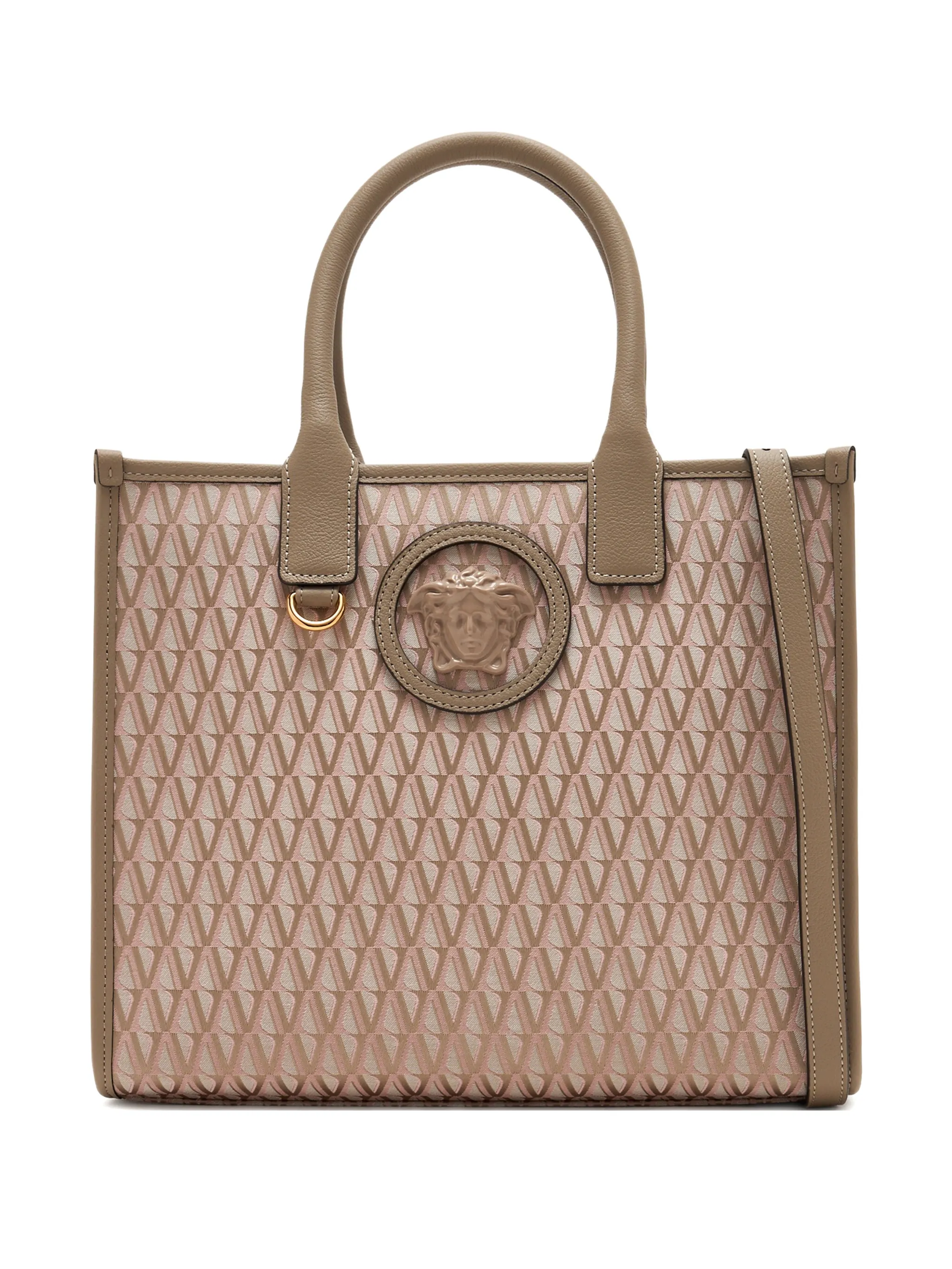 

Маленькая сумка-тоут La Medusa Versace, бежевый