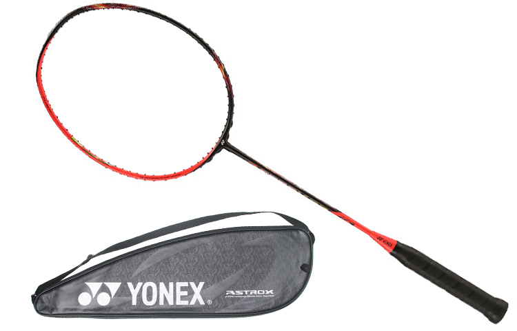 

YONEX Теннисная ракетка Tianfu AX77 Full Carbon профессиональная 674 мм ярко-красная