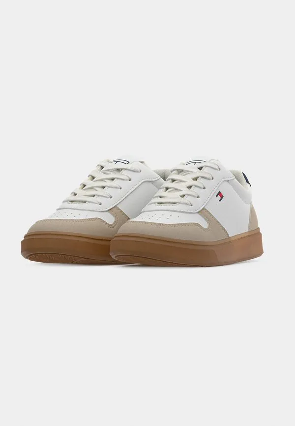 Кроссовки унисекс cooper Tommy Hilfiger, Beige/White/Blue — фото 3