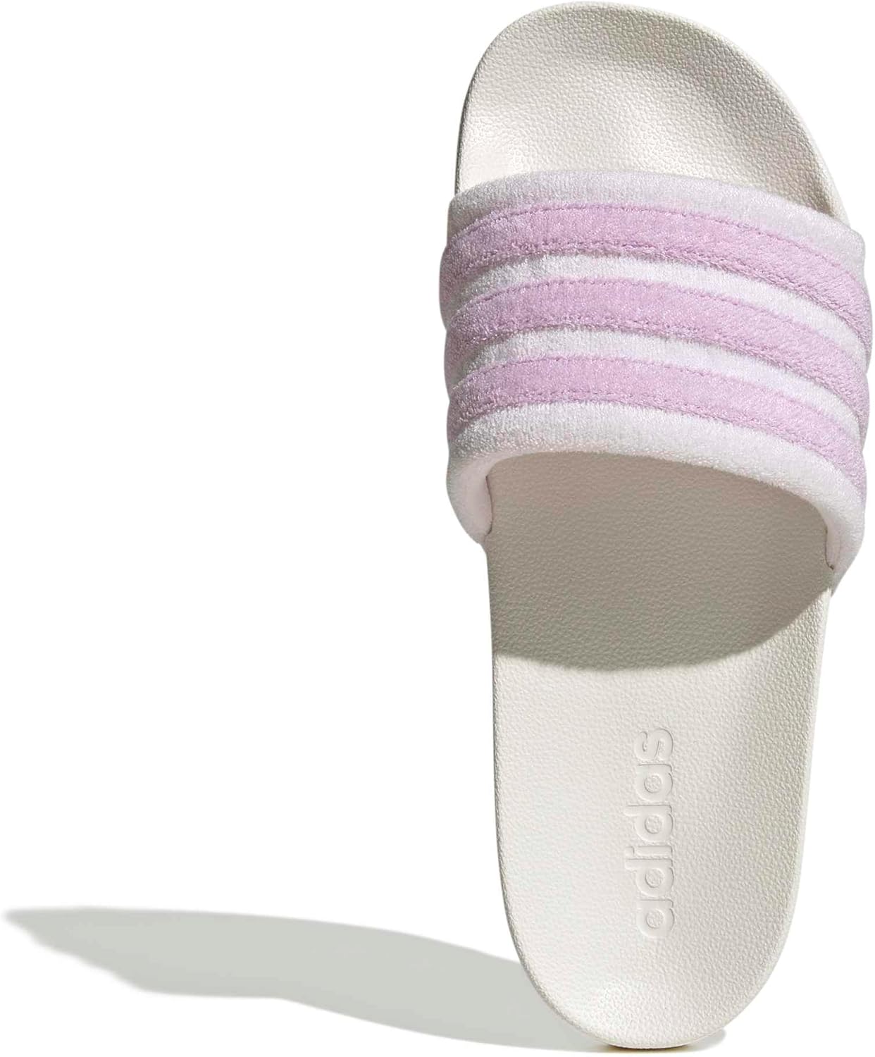 Сандалии adidas Adilette Noshower для взрослых унисекс, белый/розовый/сиреневый — фото 2