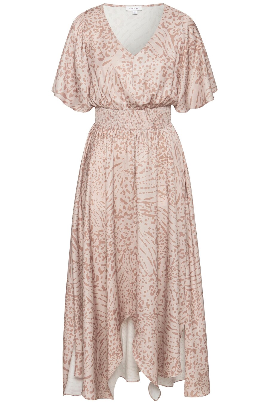 

Макси платье LASCANA, Nude/Ecru