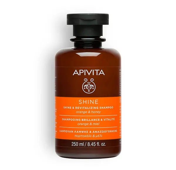 

Шампунь для волос Shine Champú Brillo Y Vitalidad Apivita, 250 ml