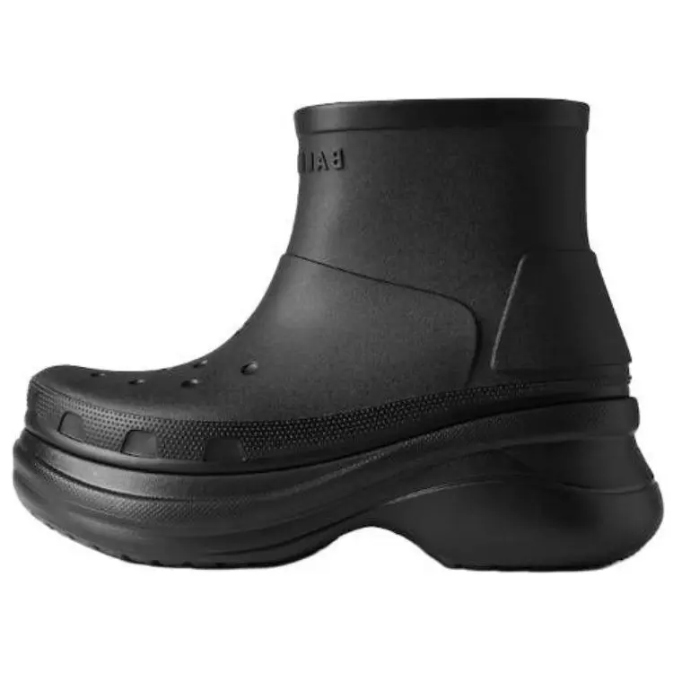 Женские ботильоны с тисненым логотипом X Crocs Balenciaga