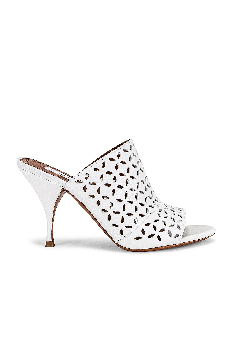 

Мюли Alaïa Petal Sandals, цвет Blanc Casse