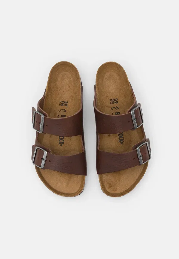 Сандалии Birkenstock Arizona, цвет винтажный вуд роаст — фото 4