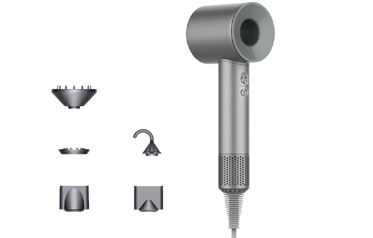 

Фен для волос Ruosai, Gray - five-wind mouth