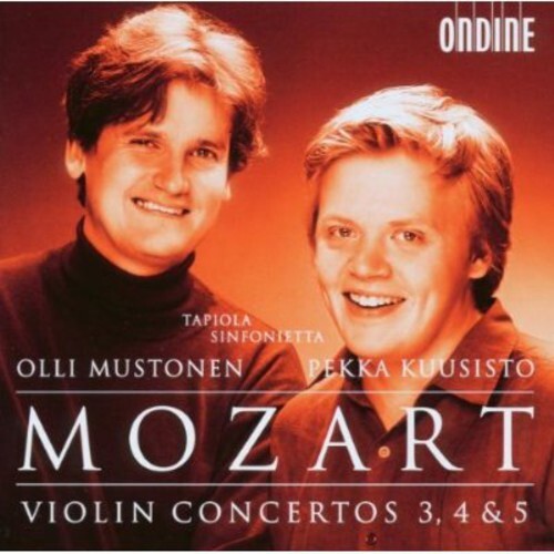 

CD диск Mozart / Kuusisto / Mustonen / Tapiola Sinfonietta: Violin Concertos 3 4 & 5