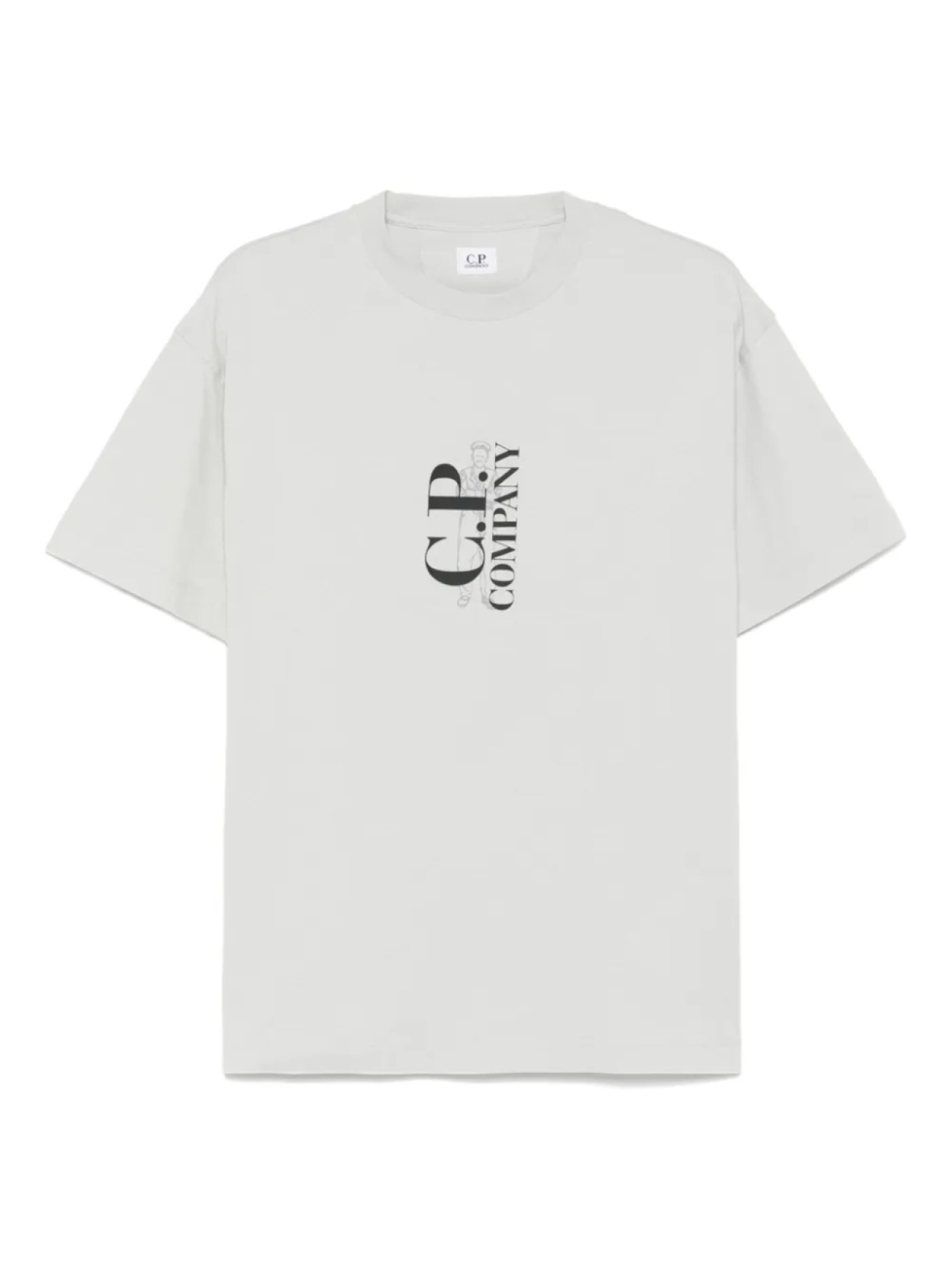 

Футболка с логотипом C.P. Company, синий