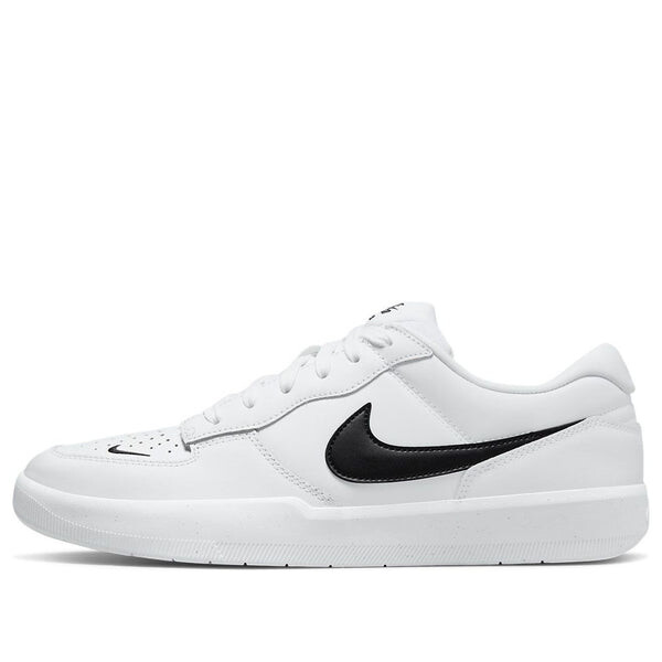 

Кроссовки force 58 premium sb 'white black' Nike, белый