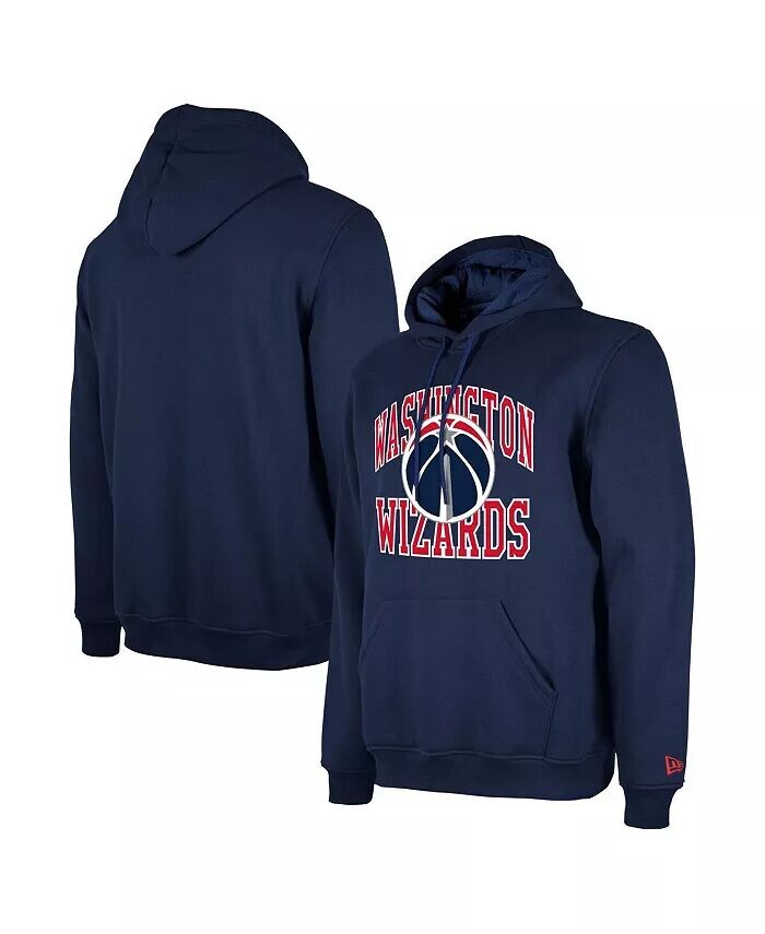 

Мужской и женский темно-синий пуловер с капюшоном Washington Wizards сезона 2023/24 Tip-Off Edition New Era