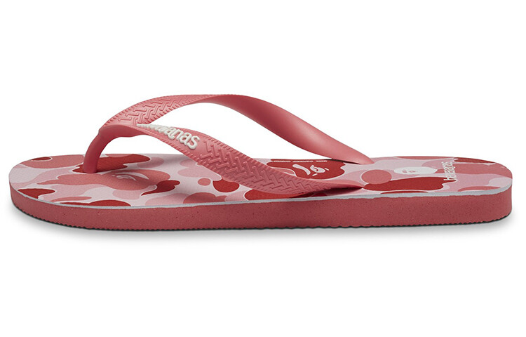 

BAPE A Bathing Ape Розовый камуфляж Havaianas