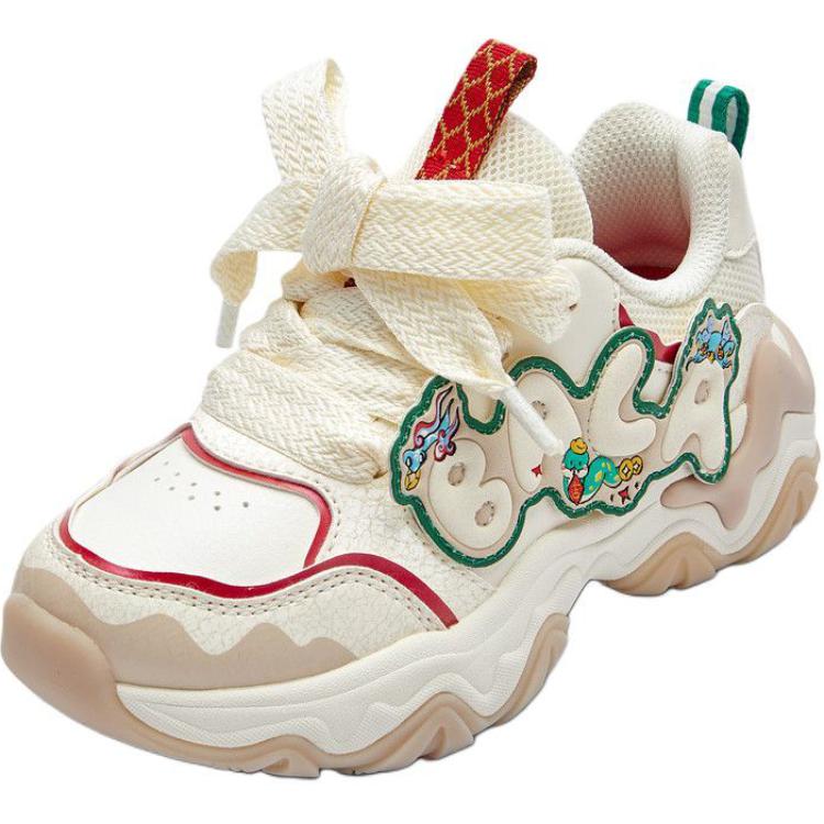 

BALABALA Скользостойкие износостойкие низкие детские повседневные ботинки ecru kids'