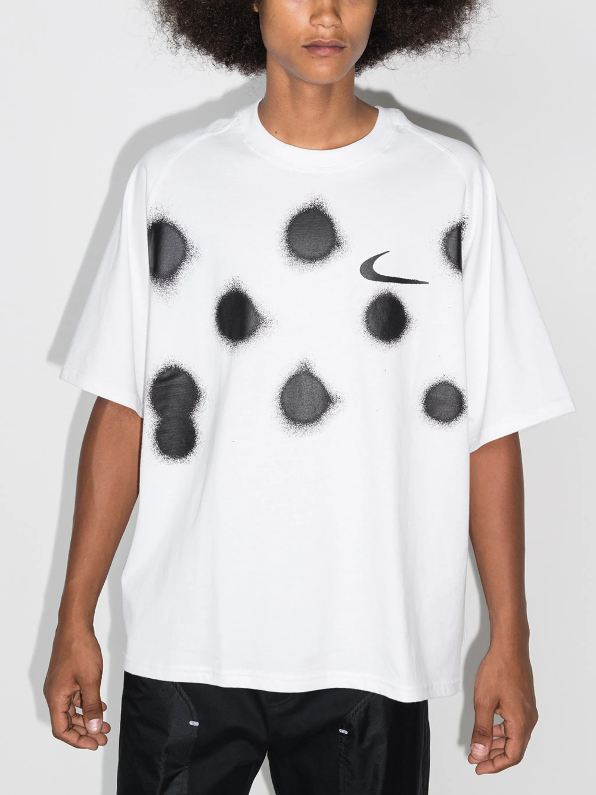 Футболка с принтом граффити из коллаборации с Off-White Nike X Off-White, белый — фото 2