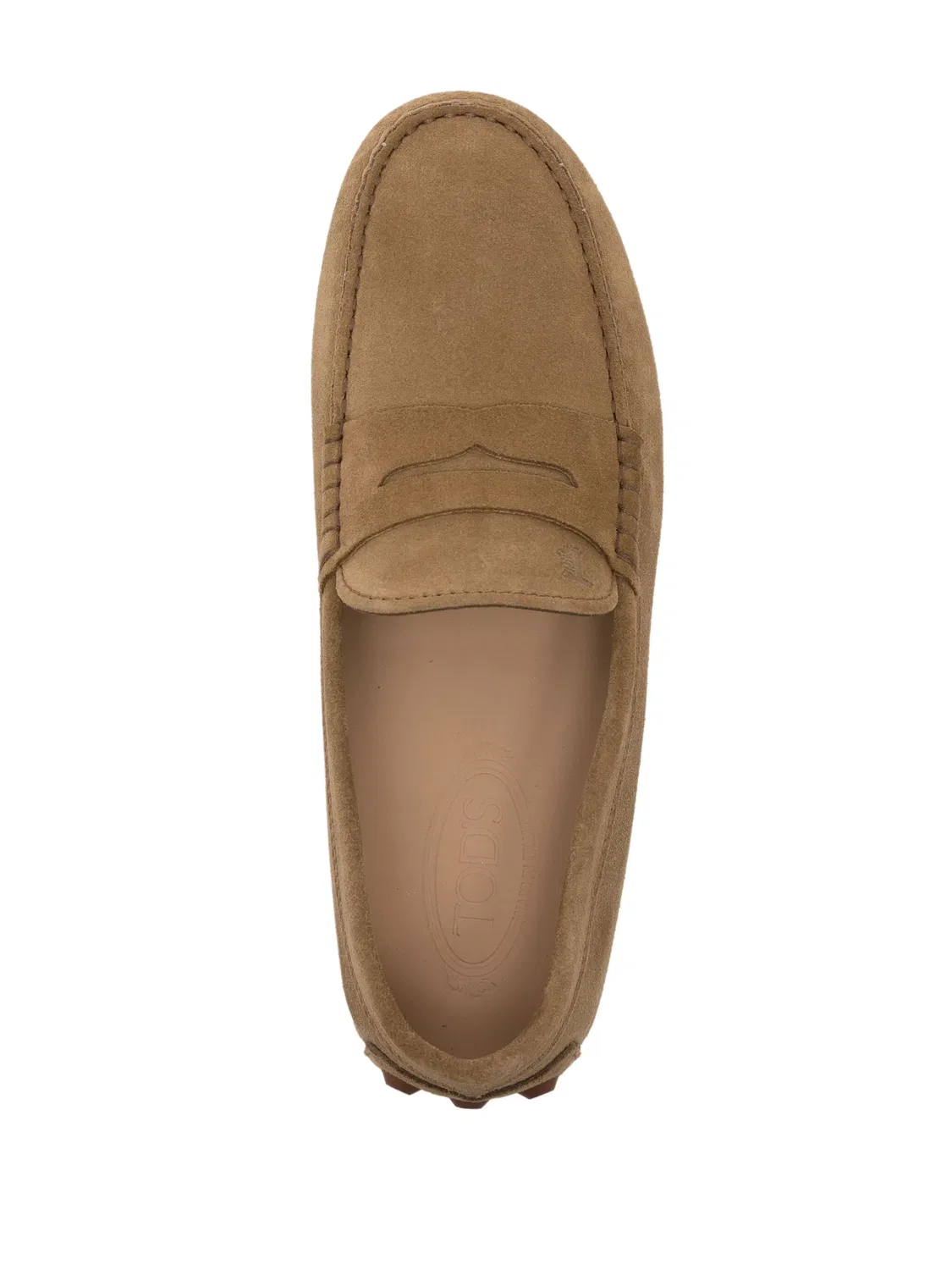 Лоферы Gommino Driving Tod's, коричневый — фото 4