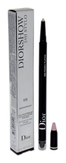 

Водостойкая подводка для глаз 836 Pearly Platin 0,2G Dior Diorshow 24H Stylo