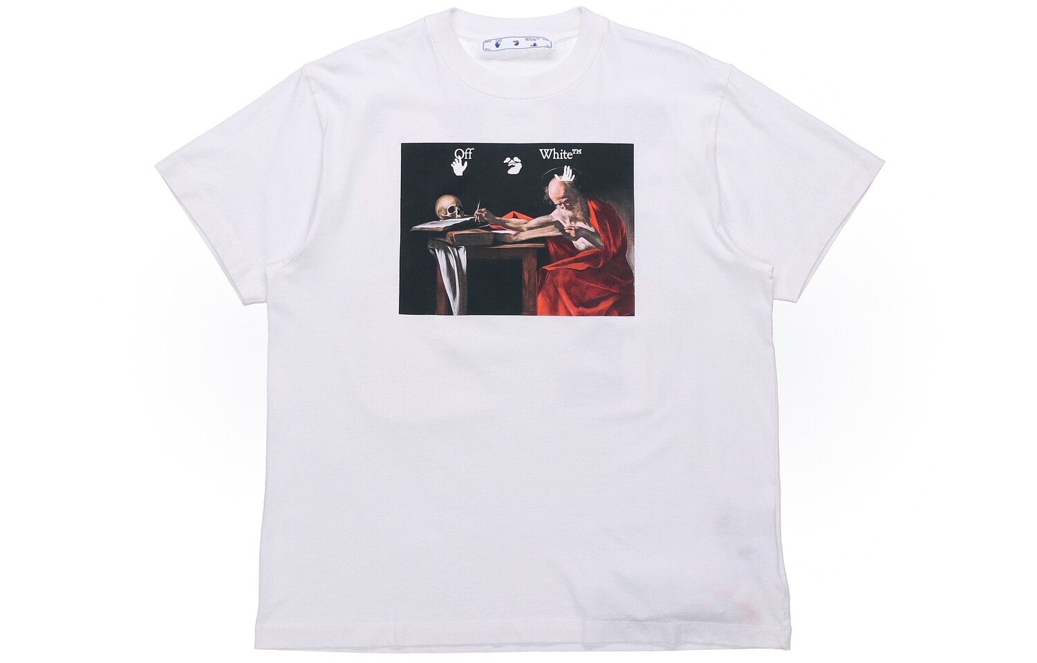 

Off-White Мужская футболка, белый